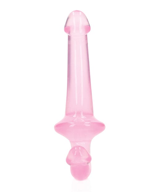 Shots Realrock Crystal Clear 6" Strapless Strap-on Strap Ons