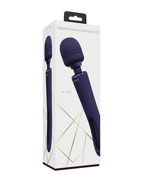 Shots Vive Kiku Double Ended Wand & G-spot Stimulator Purple Vibrators
