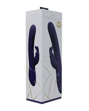 Shots Vive Mika Flapping Tougue Rabbit Vibrator Purple Vibrators