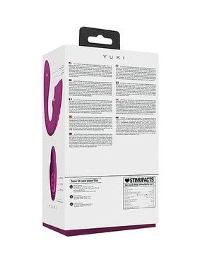 Shots Yuki Dual Action G-spot Vibrator W/massaging Beads Vibrators