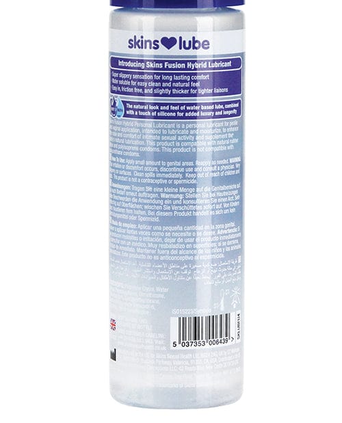Skins Fusion Hybrid Silicone & Water Based Lubricant - 4.4 oz Lubricants
