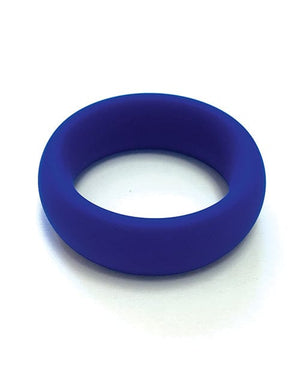 Spartacus 1.75" Wide Silicone Donut Ring - Blue Penis Enhancement