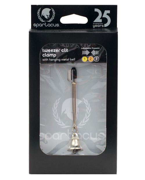 Spartacus Adjustable Tweezer Bell Clit Clamp Bondage Blindfolds & Restraints