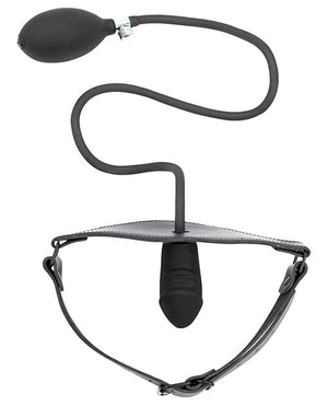 Spartacus Inflatable Dildo Gag with hand pump Bondage Blindfolds & Restraints