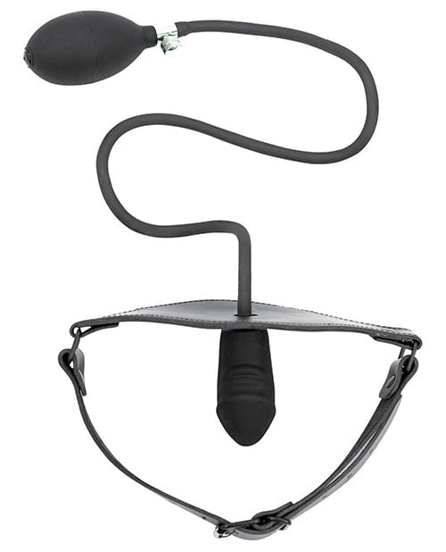 Spartacus Inflatable Dildo Gag with hand pump Bondage Blindfolds & Restraints