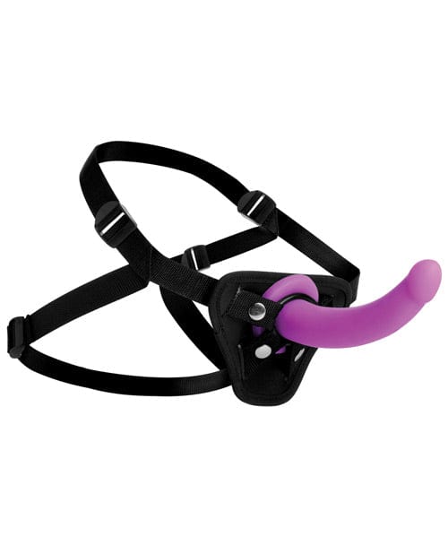 Strap U Navigator Silicone G Spot Dildo w/Harness Strap Ons