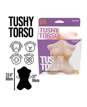 Tushy Torso Blow Up Doll w/Vagina Hole Dolls & Masturbators