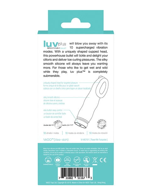Vedo Luv Plus Rechargeable Vibe Stimulators