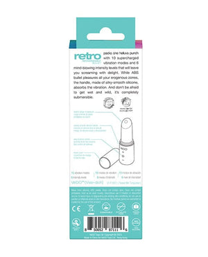 Vedo Retro Rechargeable Bullet Lip Stick Vibe Stimulators