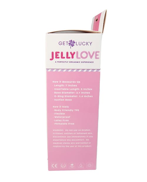 Voodoo Get Lucky 7" Jelly Series Jelly Love Dongs & Dildos