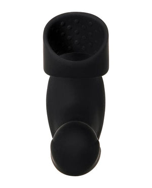 Zero Tolerance Strapped & Tapped Rechargeable Prostate Vibrator - Black Anal Products