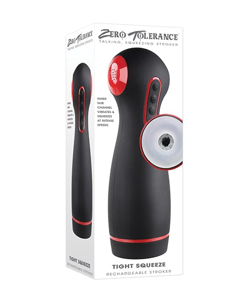 Zero Tolerance Tight Squeeze - Black/Red Dolls & Masturbators