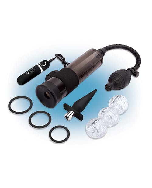 ZOLO 6 pc Ultimate Performance Set - Black Penis Enhancement