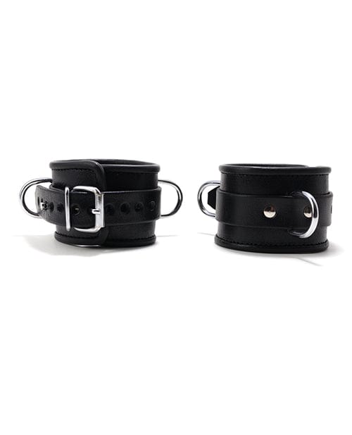 665 Padded Locking Ankle Restraint Black Bondage Blindfolds & Restraints
