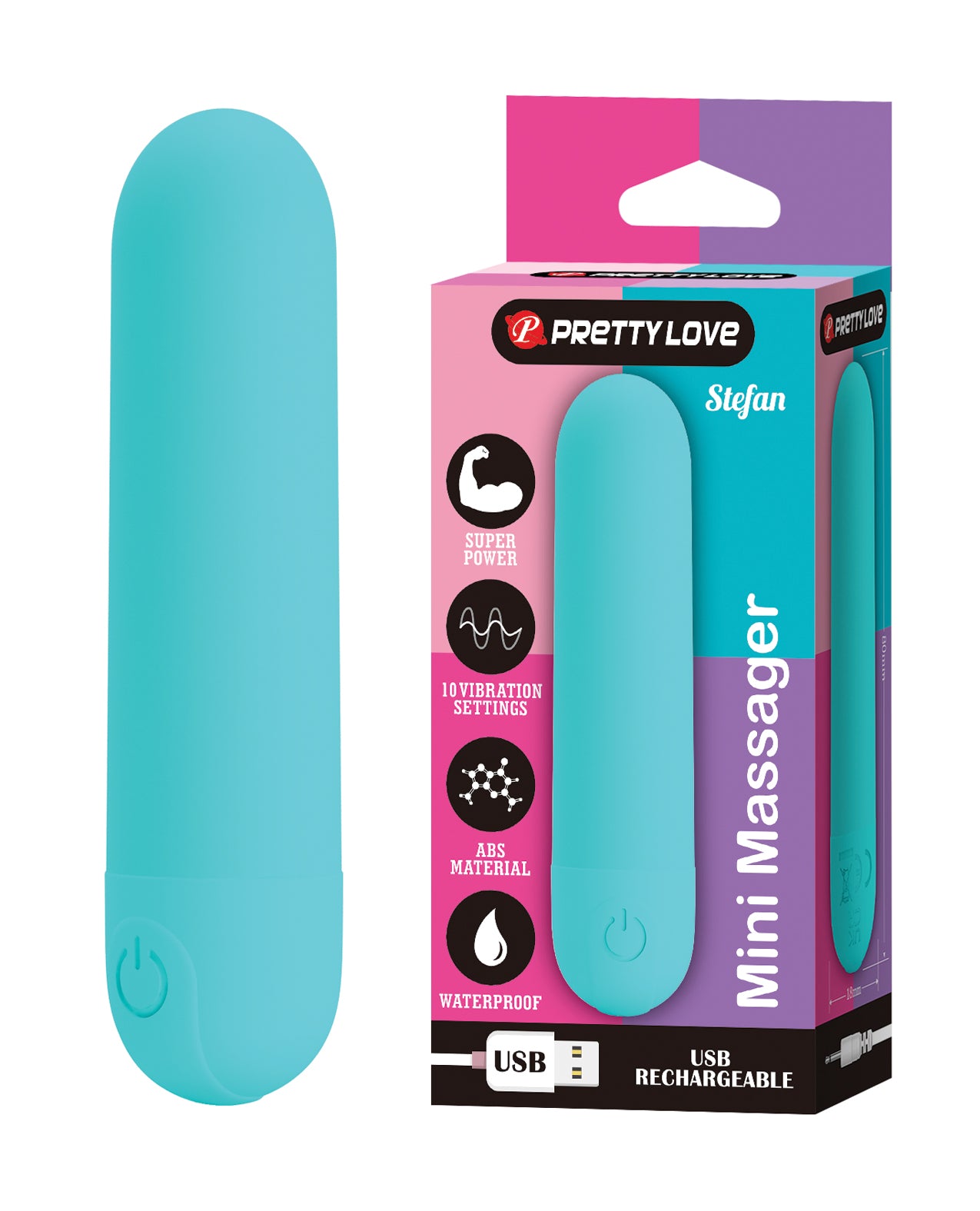Pretty Love Stephan Mini Massager Bullet