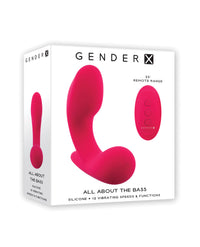 Gender X All About the Bass Curved Stimulator – Remote-Controlled Deep Vibes