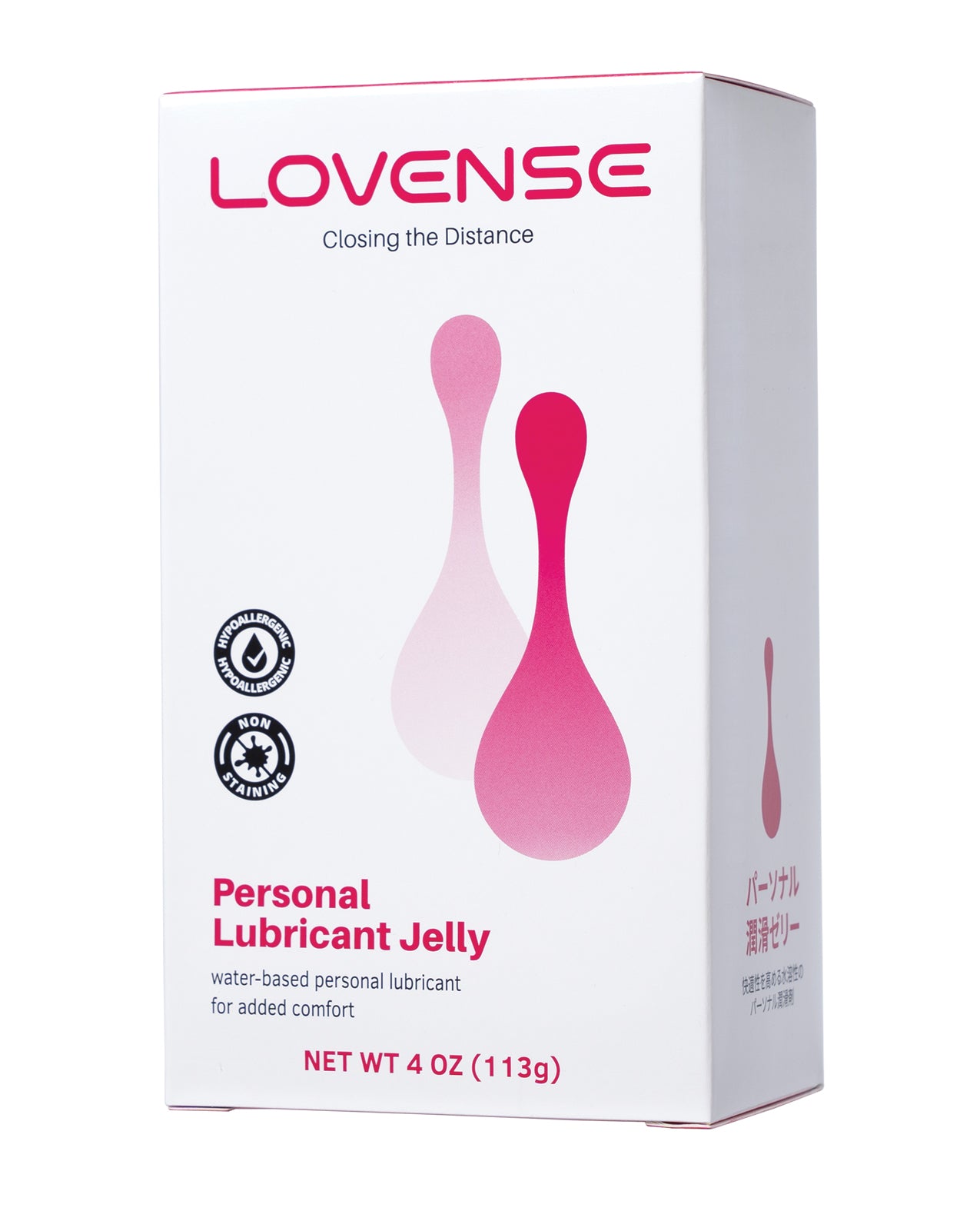 Lovense Personal Lubricant Jelly – 4 oz: Clean, Gentle, and Toy-Safe Glide