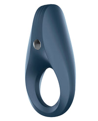 Satisfyer Rocket Ring - Dark Blue: Powerful Tear-Drop Shaped Vibrating Cock Ring for Enhanced Pleasure