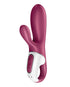 Satisfyer Hot Bunny - Berry: Heated Dual-Stimulation Vibrator for G-Spot and Clitoral Pleasure