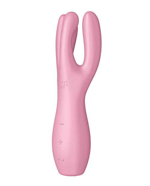 Satisfyer Threesome 3: Triple-Stimulation Vibrator for Intense, All-Around Pleasure