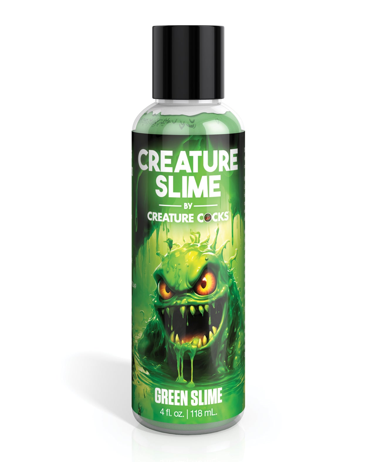 Creature Cocks – Green Slime Water-Based Lubricant – 4 oz: Drip, Drench, Dominate