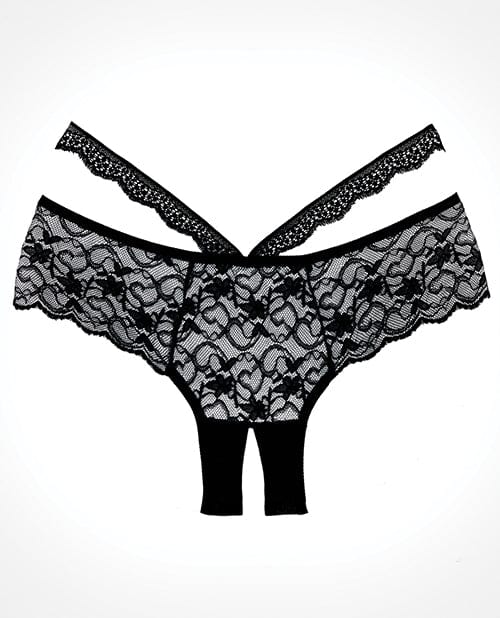 Adore Heartbreaker Panty Black O/S Lingerie