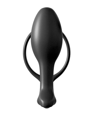 Anal Fantasy Ass-Gasm Cockring Beginners Plug - Black Anal Products