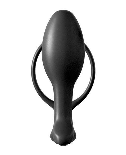 Anal Fantasy Ass-Gasm Cockring Beginners Plug - Black Anal Products