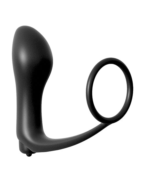 Anal Fantasy Collection Ass Gasm Vibrating Plug w/Cockring Anal Products