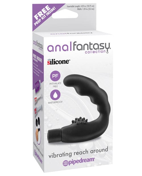 Anal Fantasy Collection Vibrating Reach Around - Black Anal Products
