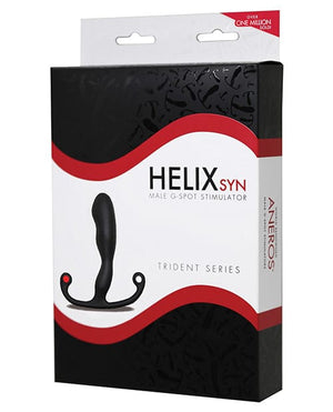 Aneros Helix Syn Trident Series Prostate Stimulator - Black Anal Products