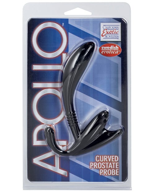 Apollo Curved Prostate Probe Black Anal Products