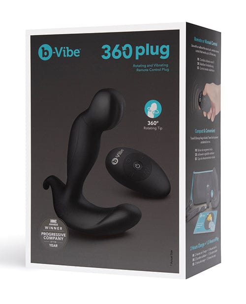 B-Vibe 360 Plug - Black Anal Products
