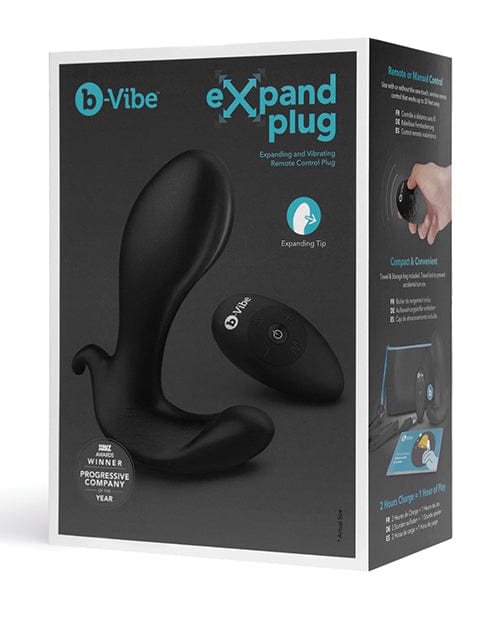 B-Vibe Expand Plug - Black Anal Products