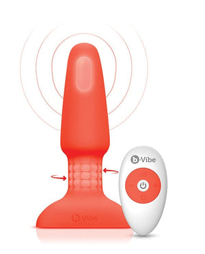 B-Vibe Rimming Plug 2 - Orange Anal Products