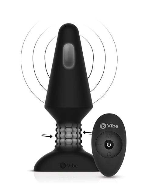 B-Vibe Rimming Plug XL - Black Anal Products