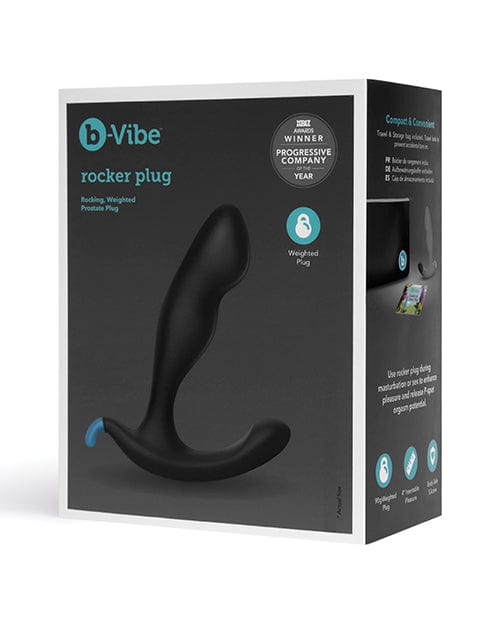 B-Vibe Rocker Plug - Black Anal Products