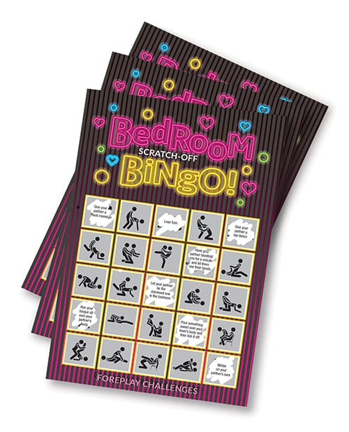 Bedroom Bingo Scratch-Off Game Games For Romance & Couples