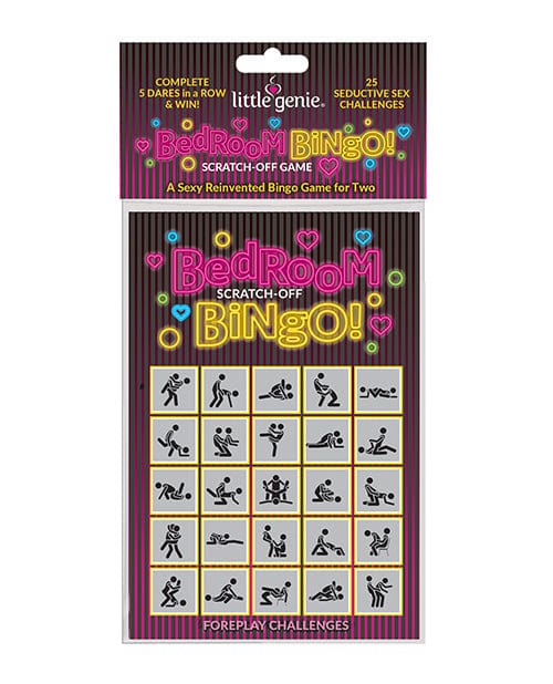 Bedroom Bingo Scratch-Off Game Games For Romance & Couples