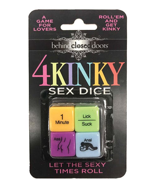 Behind Closed Doors 4 Kinky Sex Dice Games For Romance & Couples