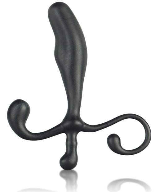 Blue Line C&B 5" Male P-Spot Massager - Black Anal Products