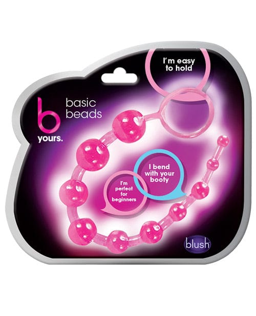 Blush B Yours Basic Anal Beads Pink Anal Products
