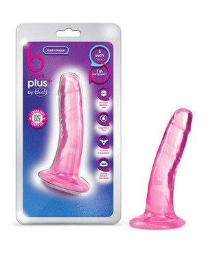 Blush B Yours Plus 5.5" Hard N' Happy Dildo Pink Dongs & Dildos