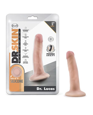 Blush Dr. Skin Silicone Dr. Lucas 5.5" Dildo Vanilla Dongs & Dildos