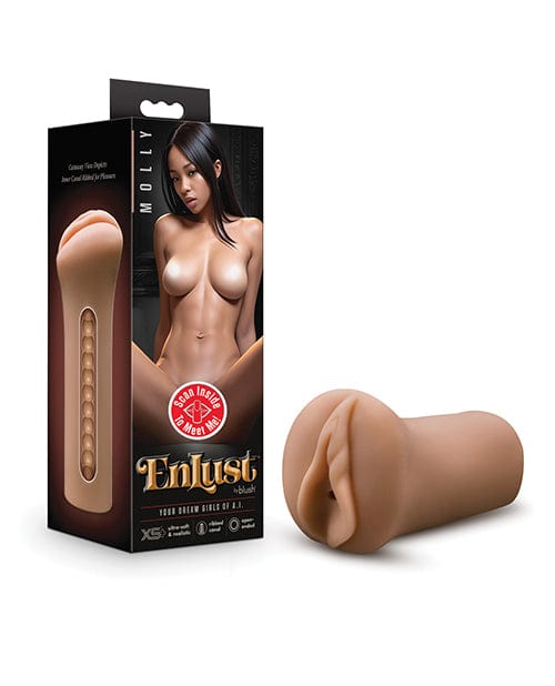 Blush EnLust Realistic Pussy Stroker - Molly Dolls & Masturbators