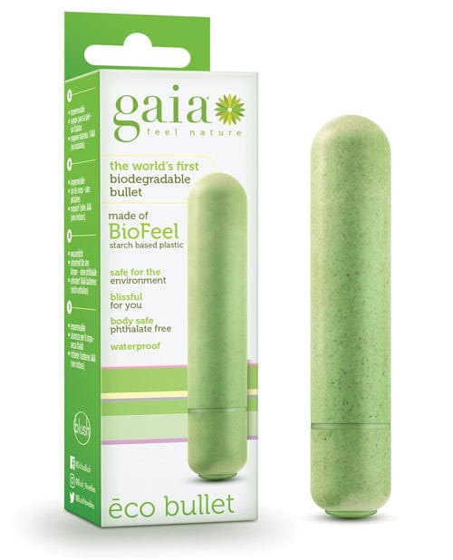Blush Gaia Eco Bullet Green Stimulators