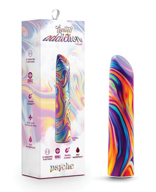 Blush Limited Addiction Psyche Power Vibe - Rainbow Stimulators