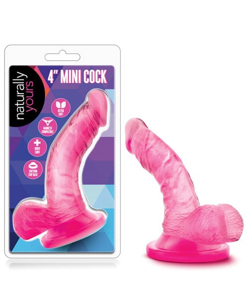 Blush Naturally Yours 4" Mini Cock - Pink Dongs & Dildos