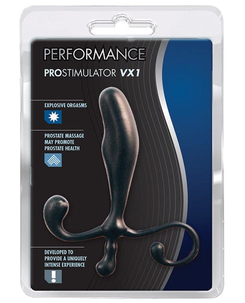 Blush Performance Prostate Massager Black Anal Products