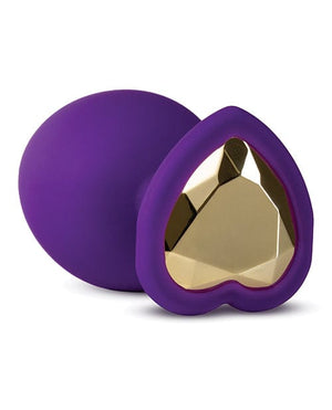 Blush Temptasia Bling Plug With gem Purple / Small Anal Products